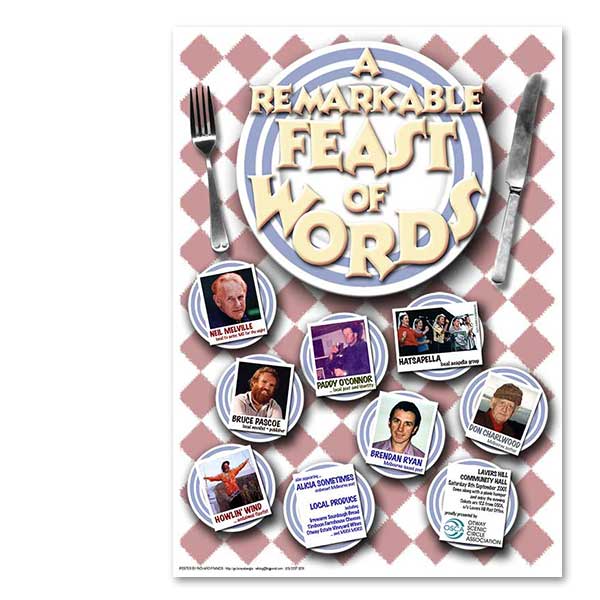 Remarkable Feast of Words poster
